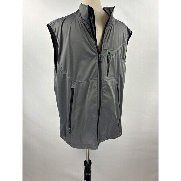 Little Donkey Andy Vest Dark Grey XL Sleeveless Pockets Utility Water Repellent - Picture 9 of 9